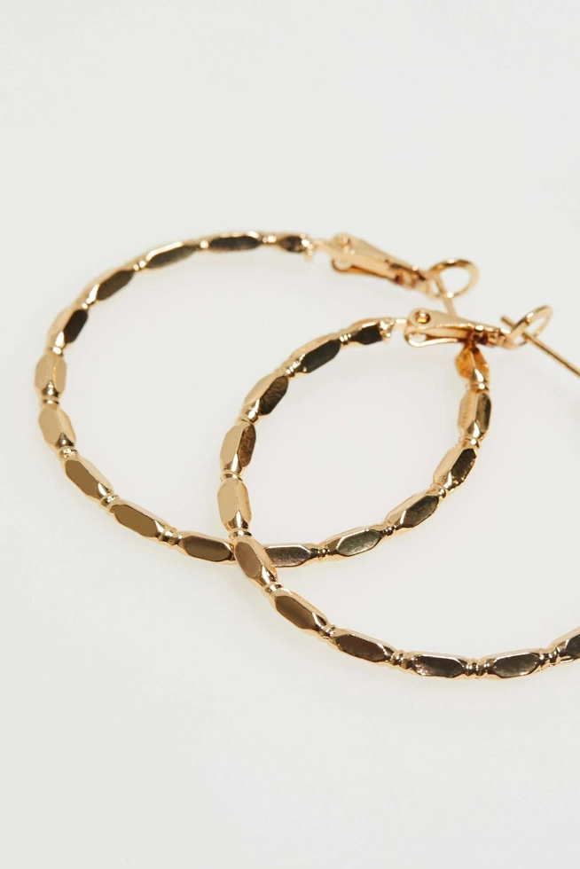 EARRINGS L-KK-4007 GOLD