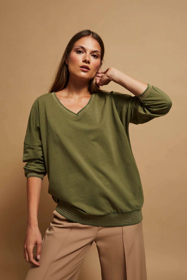 BLUZA DAMSKA Z-BL-4225 OLIVE