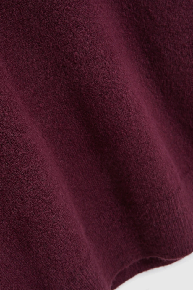 WOMEN'S SWEATER Z-SW-4879 BURGUNDY