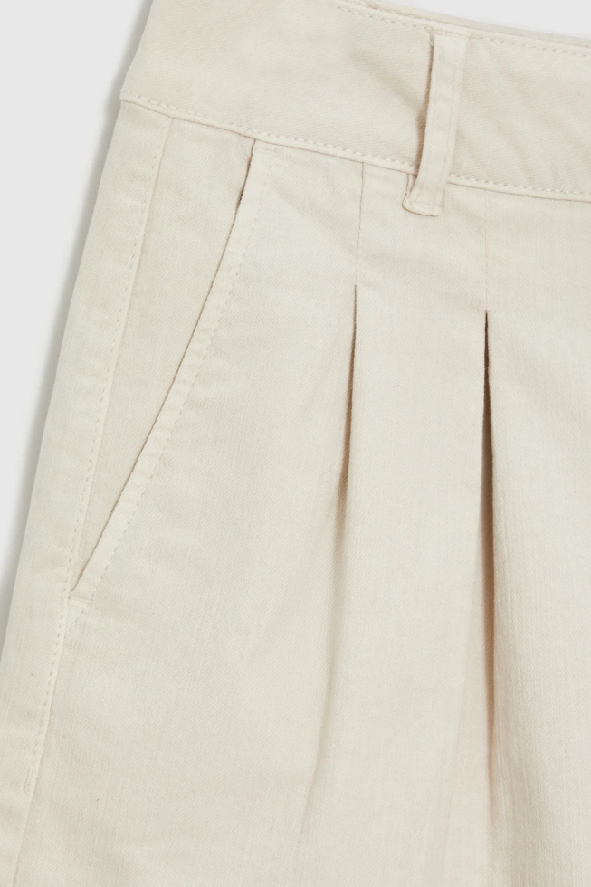 WOMEN'S SHORTS L-SH-4908 L.BEIGE-set