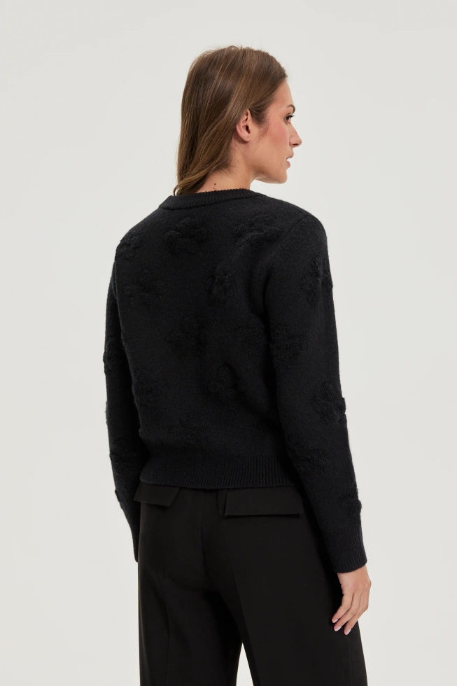 SWETER DAMSKI Z-SW-4875 BLACK-pakiet