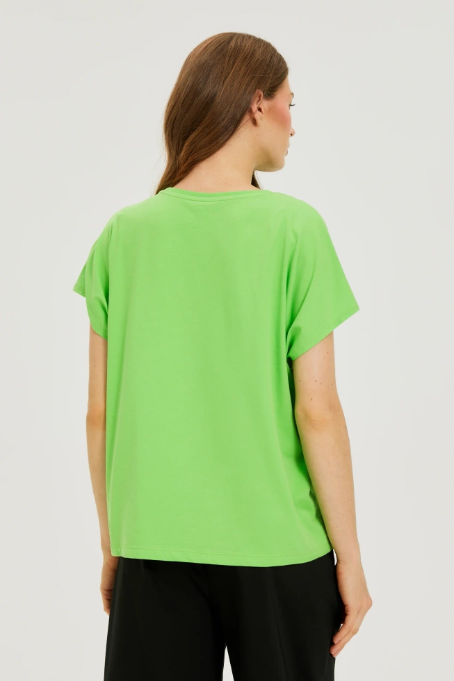 KOSZULKA DAMSKA L-TS-4748 L.GREEN