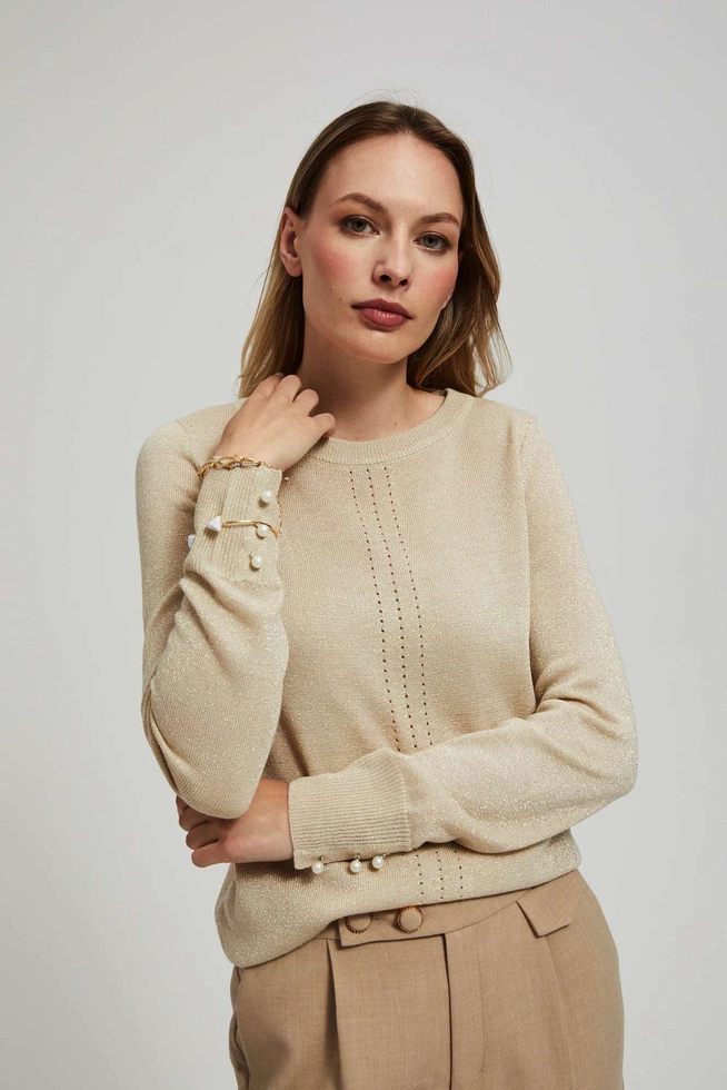 SWETER DAMSKI Z-SW-4211 L.BEIGE