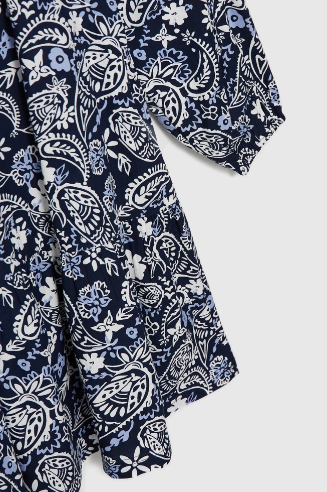 WOMEN'S DRESS L-SU-4608 NAVY