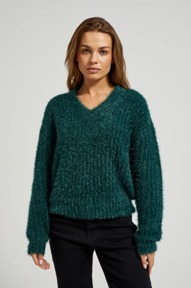 SWETER DAMSKI Z-SW-4541 D.GREEN