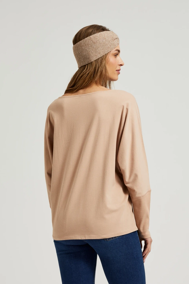 WOMEN'S LONGSLEEVE Z-TS-4516 L.BROWN