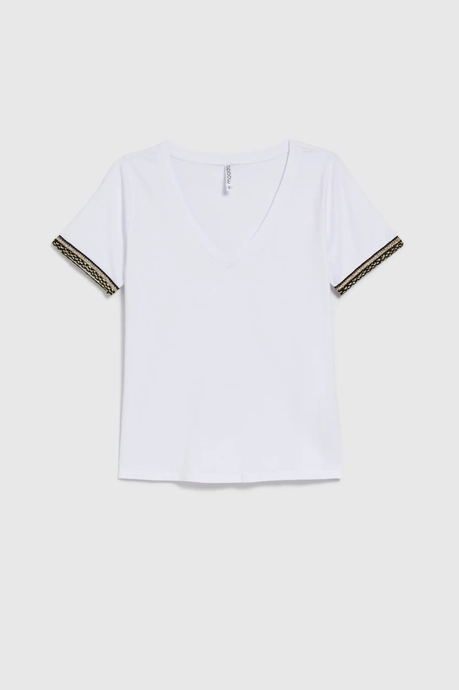 WOMEN'S T-SHIRT Z-TS-4540 WHITE