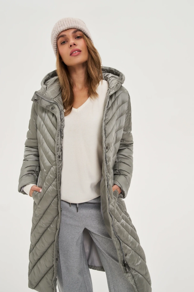 WOMEN'S JACKETS Z-KU-4813 OLIVE