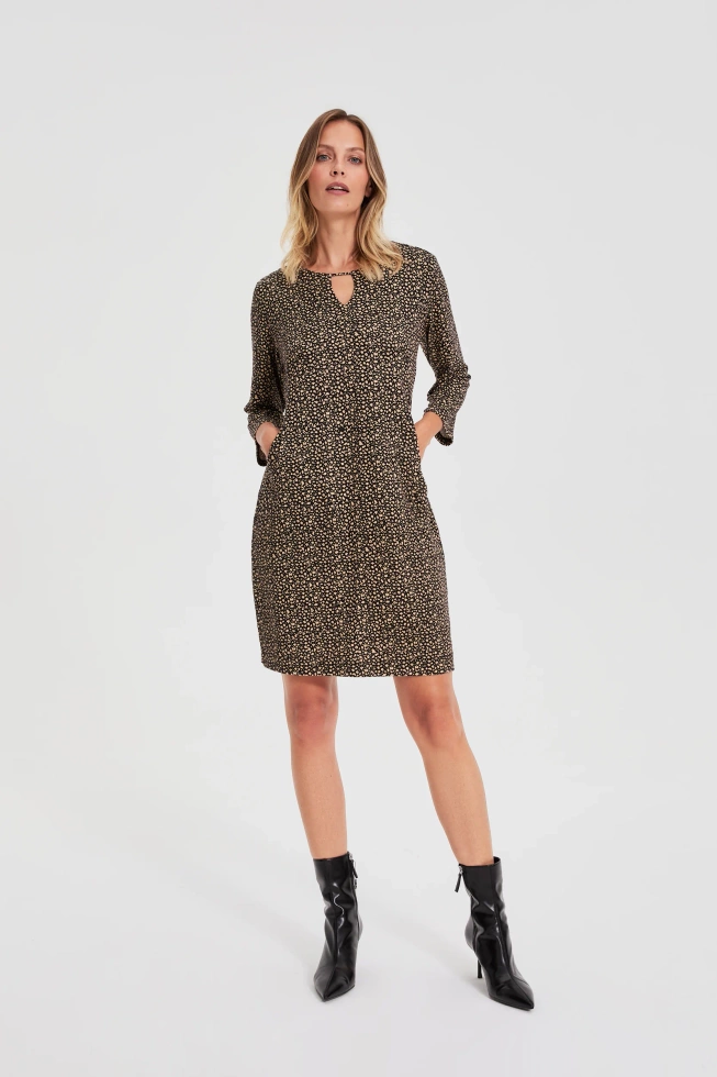 WOMEN'S DRESS Z-SU-4807 BLACK