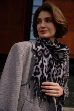 WOMEN'S SCARF Z-SZ-4808 GREY