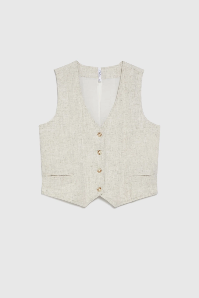 MARYNARKA DAMSKA L-KA-4620 L.BEIGE