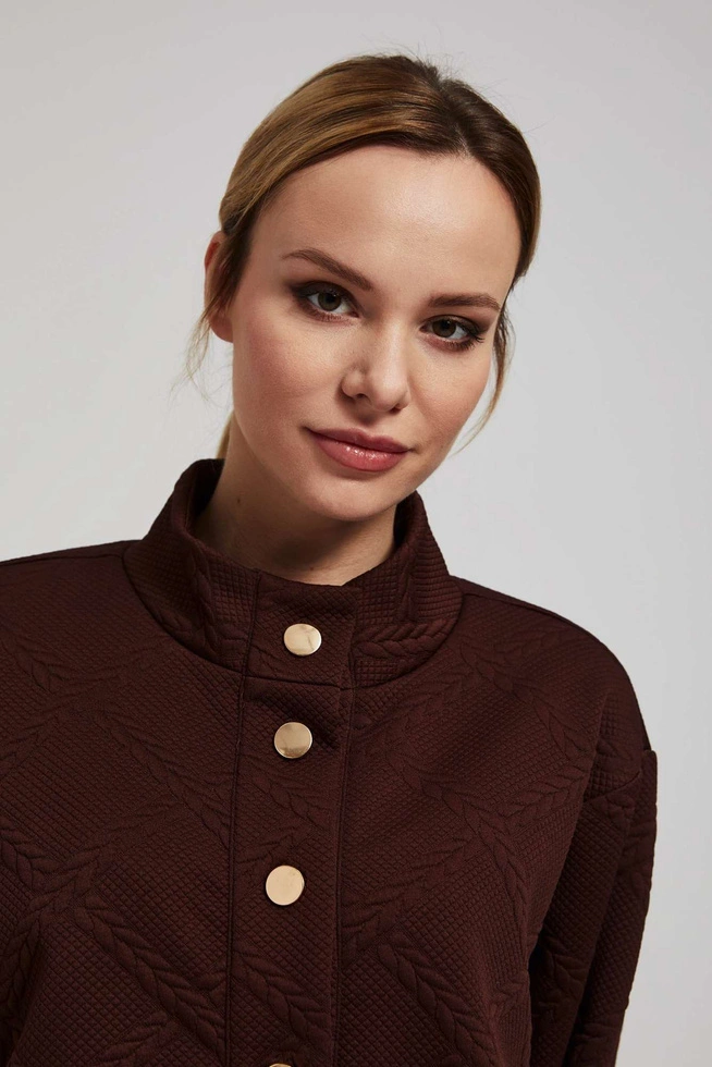 BLUZA DAMSKA Z-BL-4201 BROWN