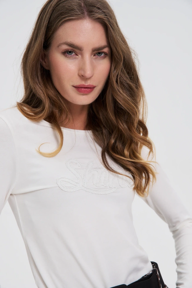 WOMEN'S LONGSLEEVE Z-TS-4800 OFF WHITE