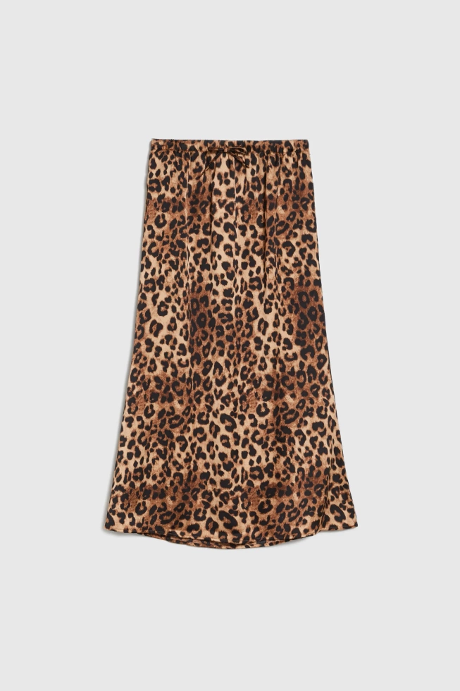 WOMEN'S SKIRT Z-SC-4808 BROWN-set