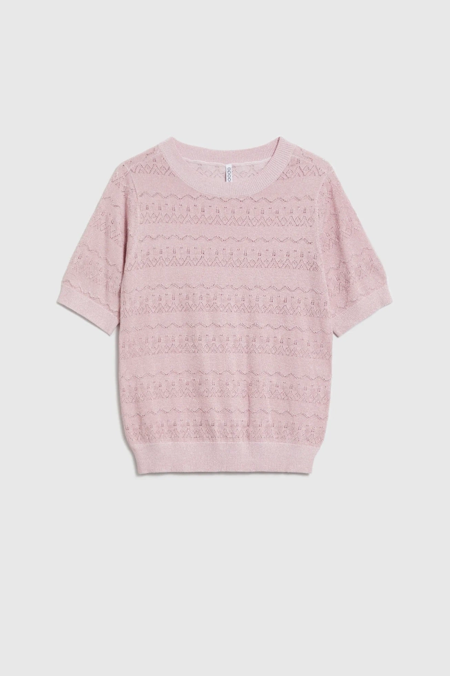 WOMEN'S SWEATER L-SW-4912 L.PINK