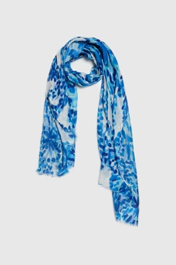 WOMEN'S SCARF L-SZ-4623 BLUE