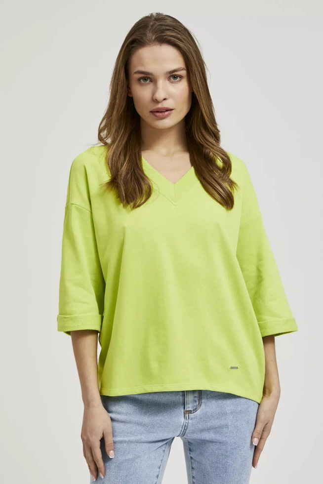 BLUZA DAMSKA L-BL-4317 GREEN