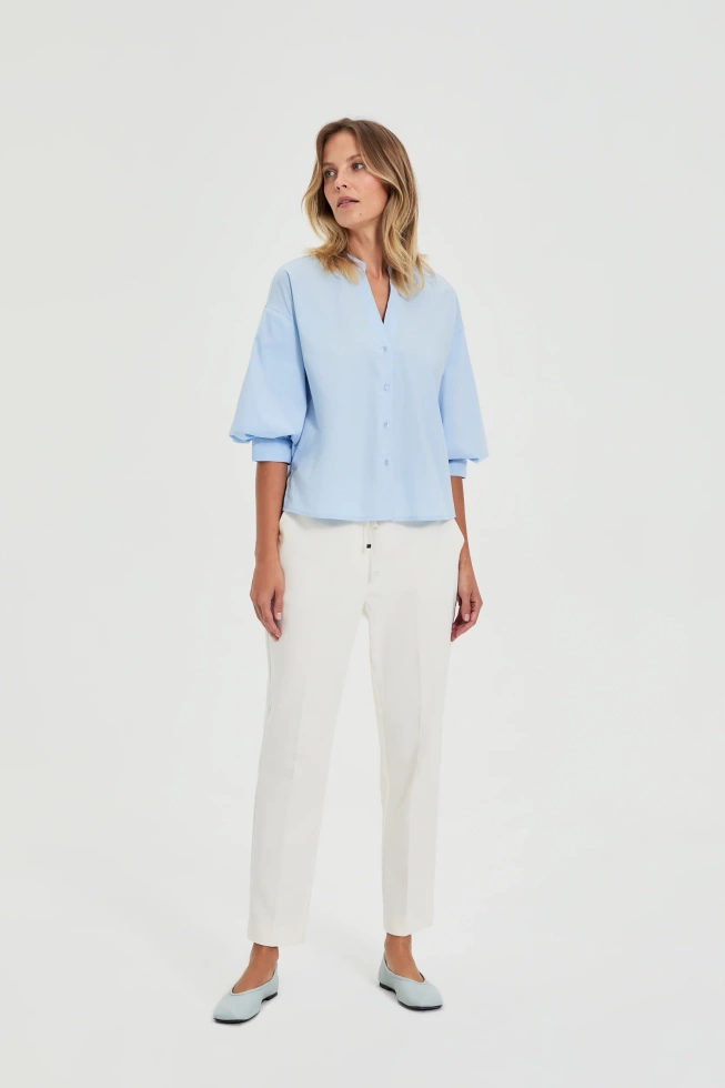 WOMEN'S PANTS L-SP-4909 OFF WHITE