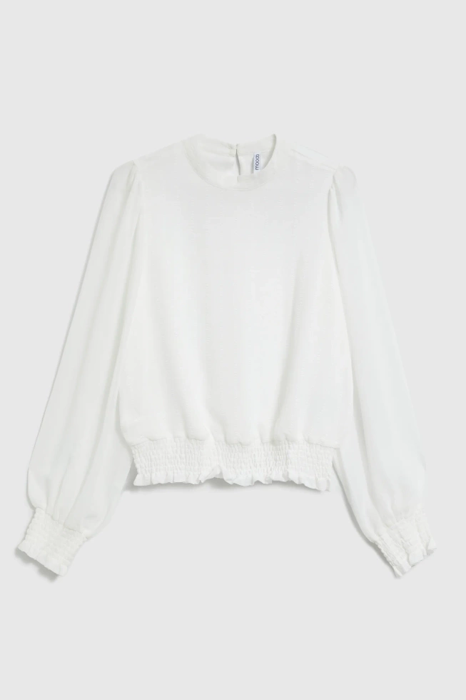 WOMEN'S SHIRT Z-KO-4830 OFF WHITE-set