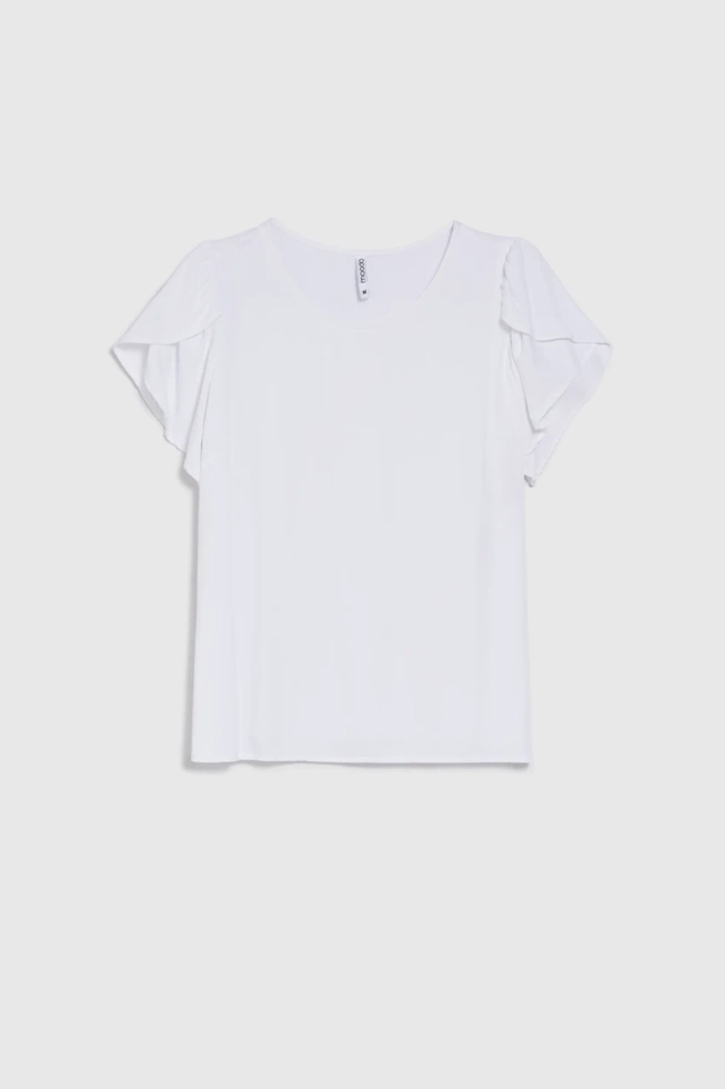 WOMEN'S SHIRT L-KO-4621 OFF WHITE