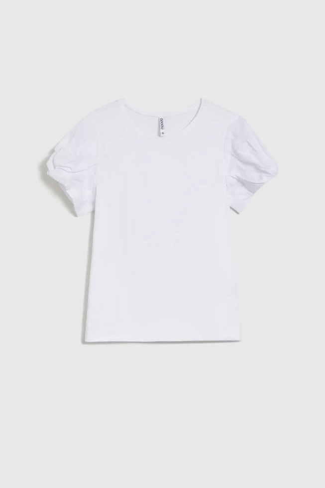 WOMEN'S TSHIRT L-TS-4604 WHITE