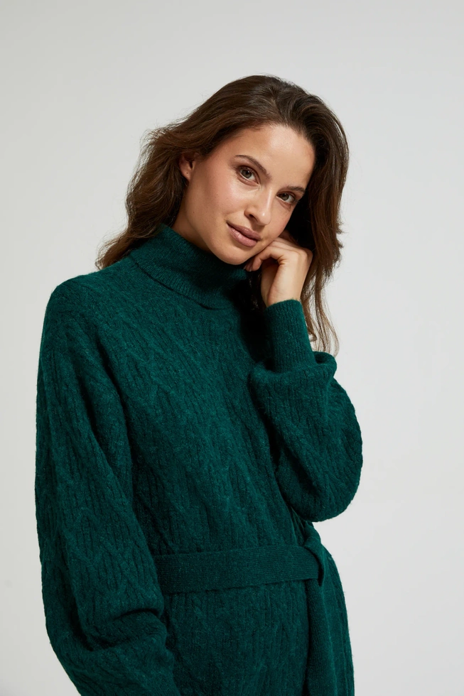 WOMEN'S DRESS Z-SU-4521 D.GREEN-set