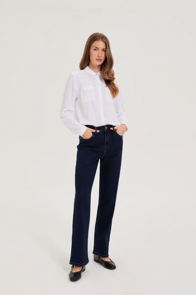JEANSY DAMSKIE Z-JE-4803 D.NAVY