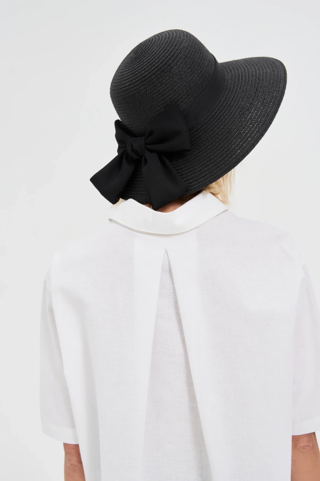 WOMEN'S HAT L-CZ-4602 BLACK