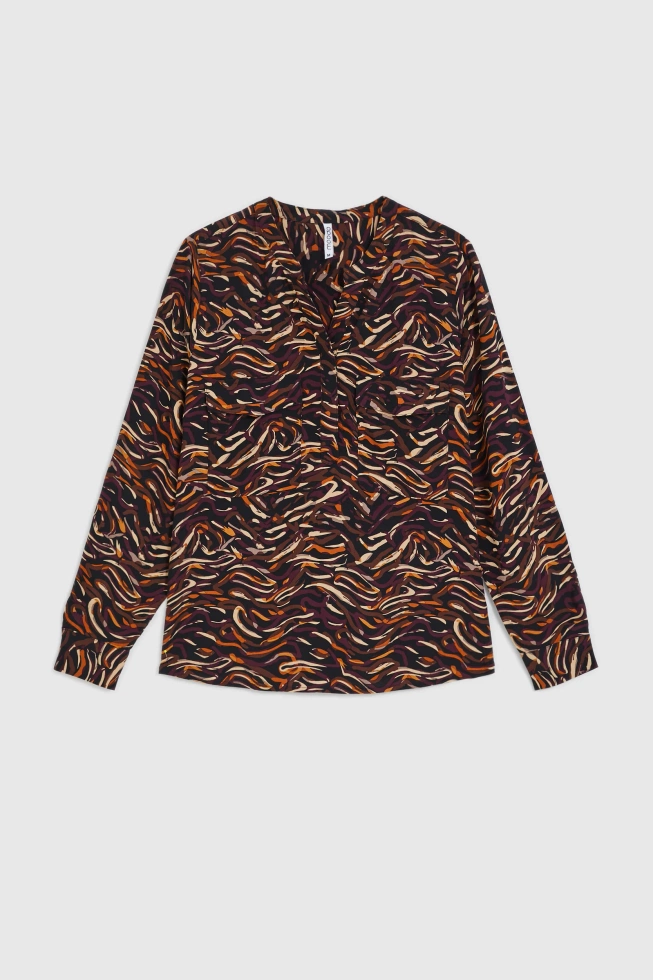 WOMEN'S SHIRT Z-KO-4826 BLACK