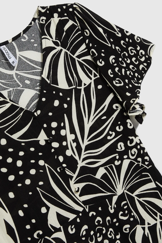 WOMEN'S DRESS L-SU-4667 BLACK
