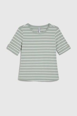 WOMEN'S TSHIRT L-TS-4933 OLIVE-set