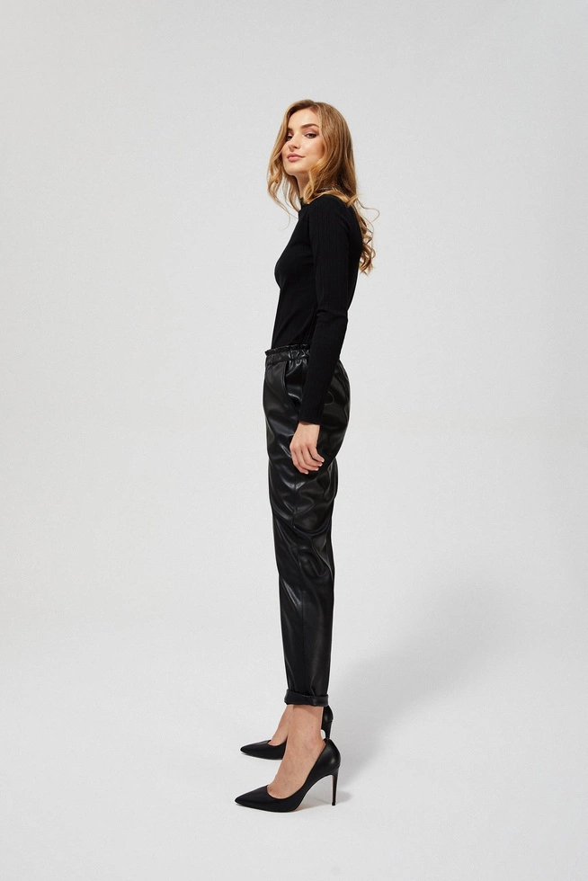 Eco leather pants