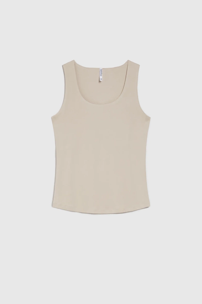 WOMEN'S TOP L-TS-4606 L.BEIGE