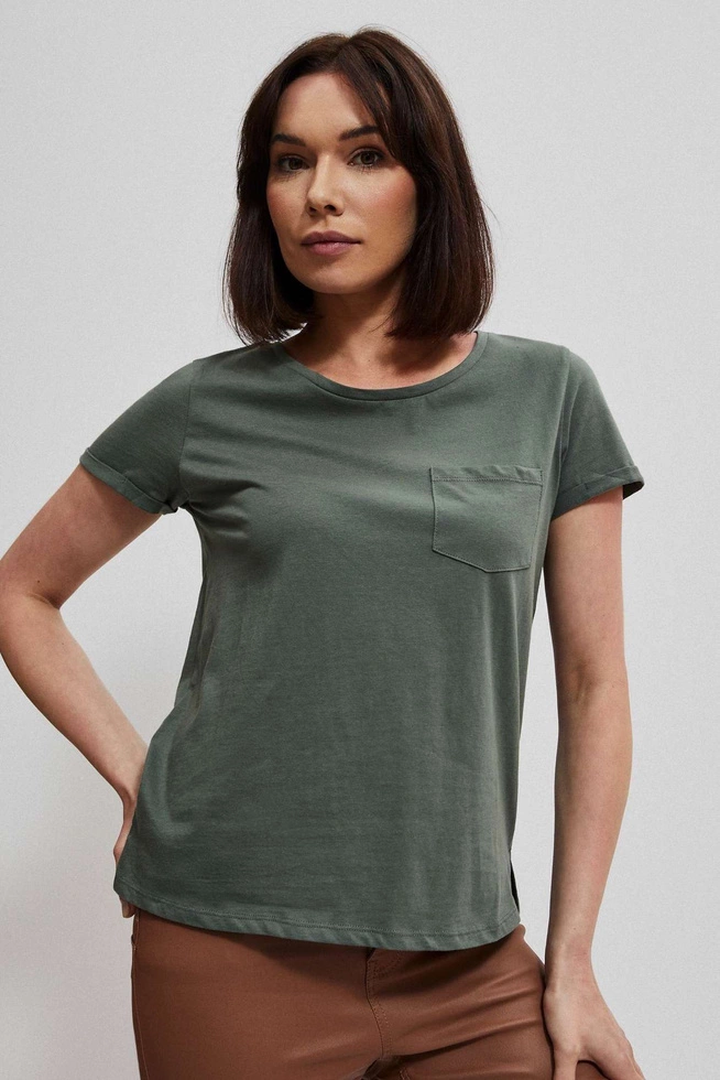 Cotton t-shirt with a pocket