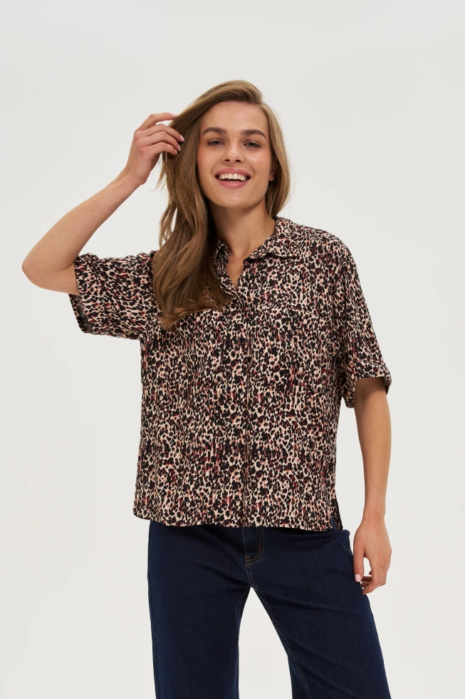 WOMEN'S SHIRT Z-KO-4808 BLACK