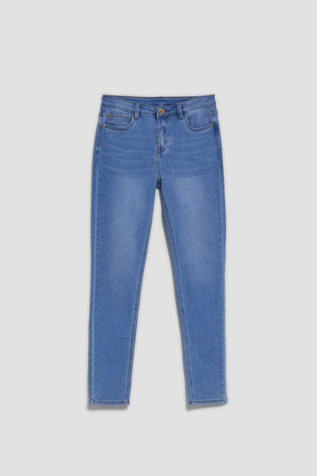 LADIES JEANS L-JE-4009 BLUE