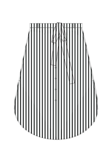 WOMEN'S SKIRT L-SC-4915 NAVY