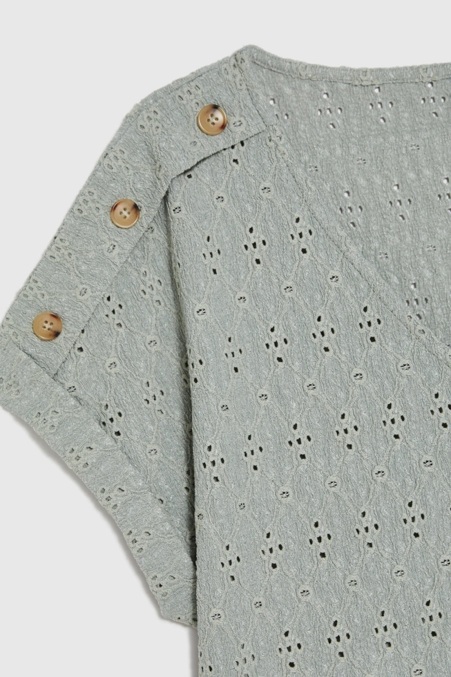 WOMEN'S TSHIRT L-TS-5039 OLIVE