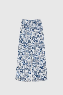 WOMEN'S PANTS L-SP-4928 NAVY-set