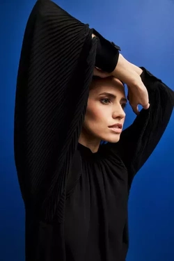 KOSZULA DAMSKA L-KO-4304 BLACK