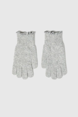WOMEN'S GLOVES Z-RE-4801 L.GREY