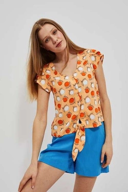 LADIES SHIRT L-KO-4052 PEACH