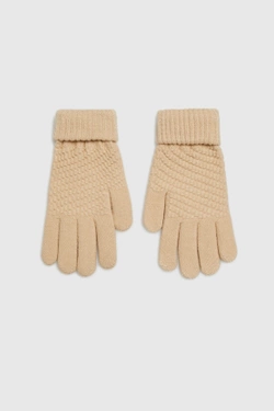 WOMEN'S GLOVES Z-RE-4511 BEIGE