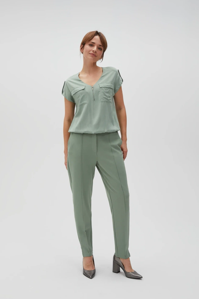 WOMEN'S SHIRT L-KO-4606 OLIVE