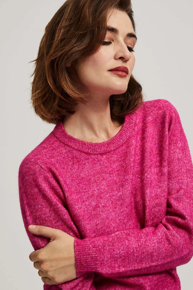 SWETER DAMSKI Z-SW-4255 FUCHSIA MEL