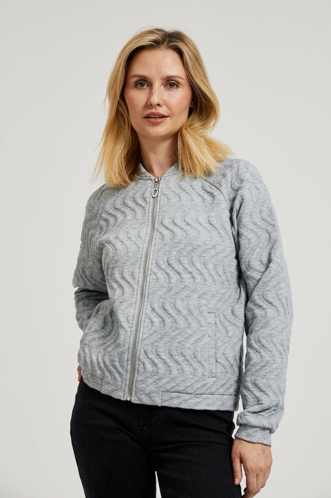 WOMEN'S SWEATSHIRT Z-BL-4506 L.GREY