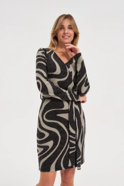 WOMEN'S DRESS Z-SU-4816 D.GREY-set