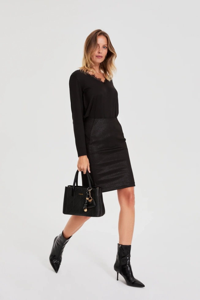 WOMEN'S SWEATER Z-SW-4814 BLACK