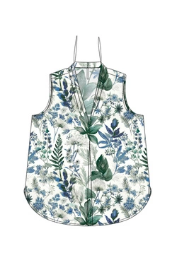 KOSZULA DAMSKA L-KO-4944 OFF WHITE