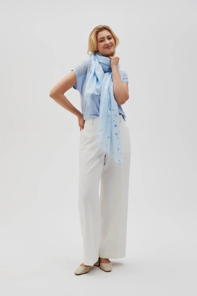 SZALIK DAMSKI L-SZ-4613 L.BLUE